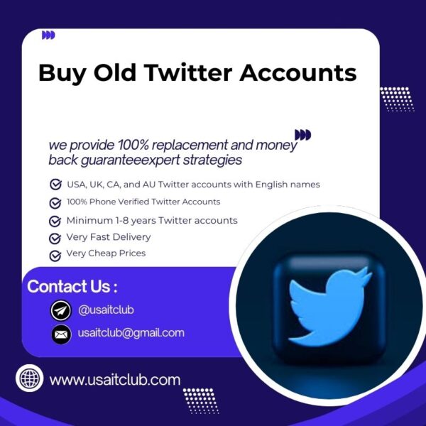 Buy Old Twitter Accounts