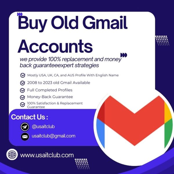 Buy Old Gmail Accounts