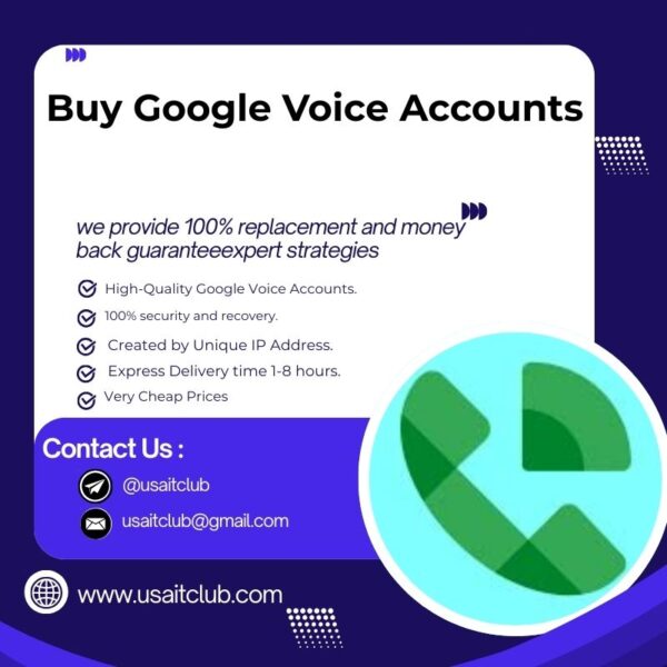 Buy Google Voice Accounts