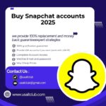 Buy Snapchat accounts 2025.