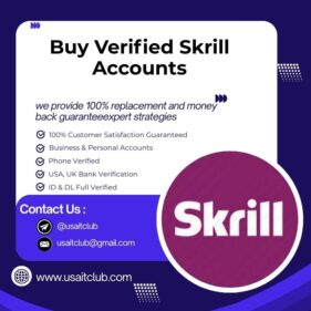 Buy Verified Skrill Accounts