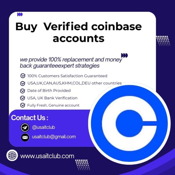 Buy coinbase accounts